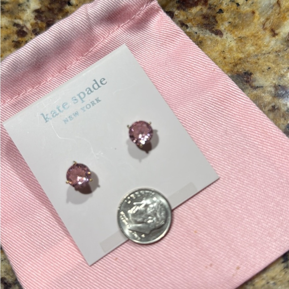 Kate Spade Blush Pink Stud Earrings